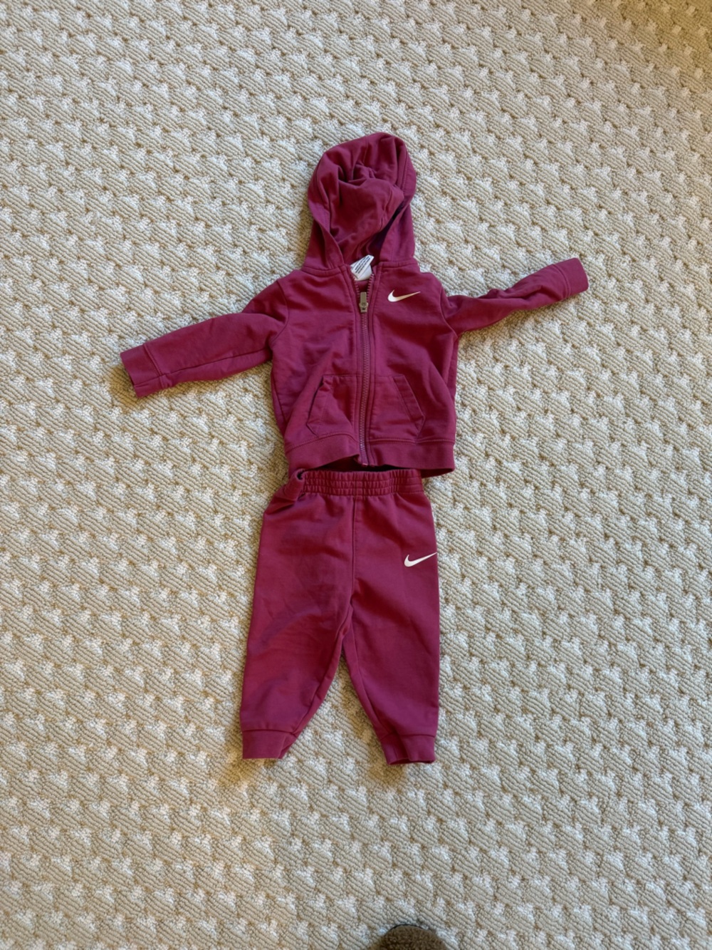 Nike Deep Pink Full-Zip Hoodie